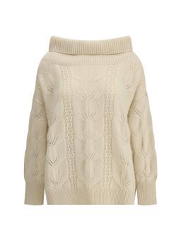 Ermanno Scervino Oversized Perforated Sweater