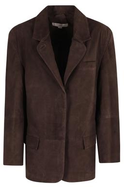 REMAIN Birger Christensen Oversized Suede Blazer