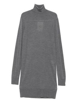 Totême Wool Turtle-neck Midi Dress