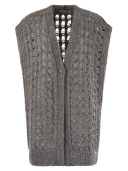Herno Long Sleeveless Cardigan