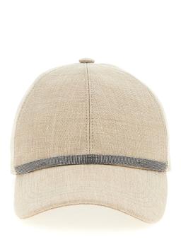 Brunello Cucinelli shiny Band Cap