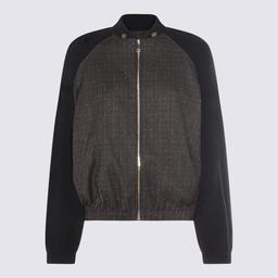 Fabiana Filippi Black Wool Casual Jacket