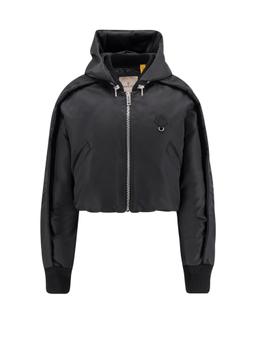 Moncler Genius Malek 6 Moncler Willow Smith Jacket With Logo Patch And Iconic Metal Detail
