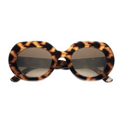 Emmanuelle Khanh Emmanuel Kahn Love 820 Tartarugato/ecaille Fleur Sunglasses