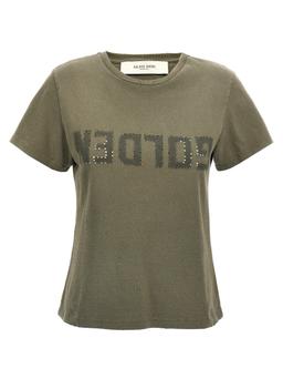 Golden Goose Army Green Cotton Doris T-shirt