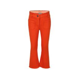 Stella McCartney Kids Orange Trousers For Girl With Logo