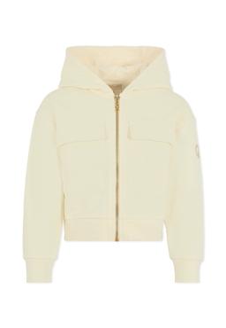 Michael Kors Ivory Sweatshirt For Girl With Logo
