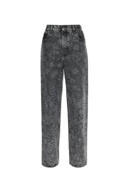 Golden Goose Straight Jeans With Floral Motif
