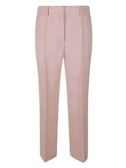 Lanvin Regular Fit Cropped Plain Trousers