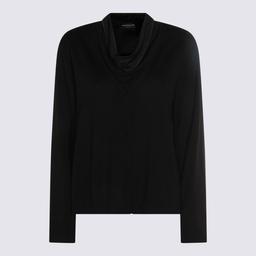 Fabiana Filippi Black Viscose Top