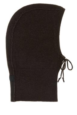 MM6 Maison Margiela Dark Brown Wool Blend Balaclava