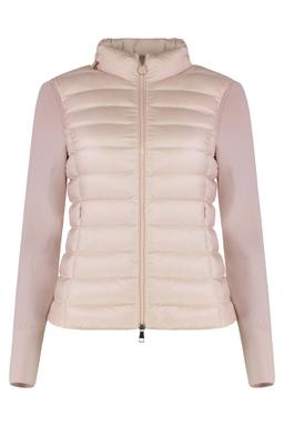 Moncler Cardigan With Padded Front Panel
