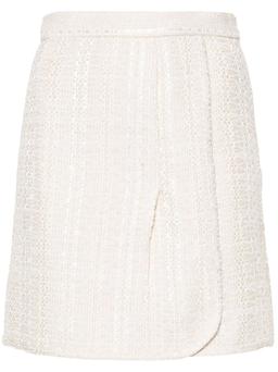 IRO Cotton Blend Wrapped Skirt