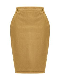 Saint Laurent Denim Pencil Skirt