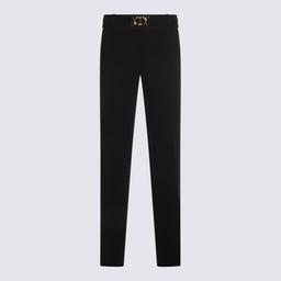 TwinSet Black Viscose Pants