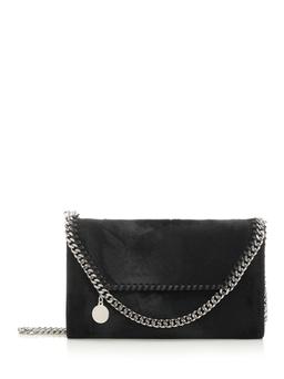 Stella McCartney Falabella Wallet W/ Chain Bag Brushed Velvet
