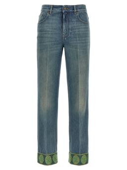 Valentino Garavani Jacquard Jeans