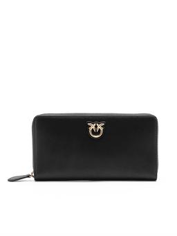 Pinko Ryder Leather Zip Around Wallet