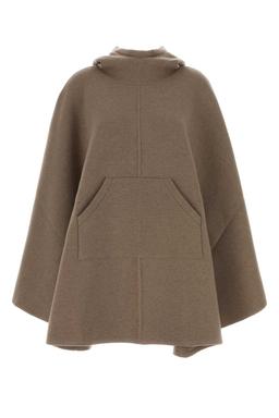 Bottega Veneta Cappuccino Cashmere Cape