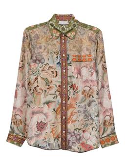 Pierre-Louis Mascia Printed Silk Shirt