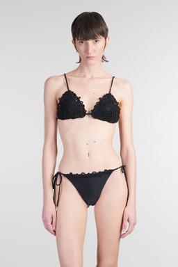 Cult Gaia Irina Beachwear In Black Polyamide