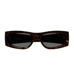 Saint Laurent Eyewear Saint Laurent Sl M140 Linea Monogram 003 Havana Grey Sunglasses