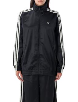 Adidas Originals Satin Ruffle 3-stripes Firebird Track Jacket