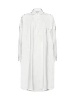 Bottega Veneta Half-buttoned Shirt Dress
