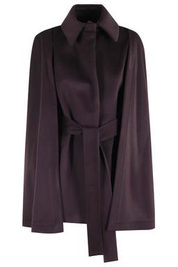 Federica Tosi Cappotto Corto Cashmere A Mantella