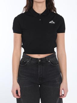 Alexander Wang Cropped Polo Shirt