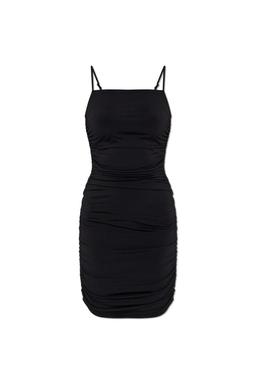 Michael Kors Ruched Stretch Matte Jersey Dress