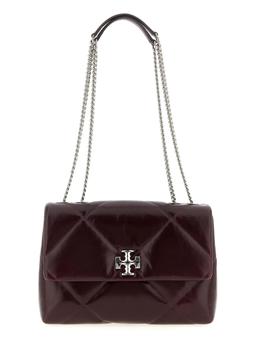 Tory Burch kira Burgundy Leather Crossbody Bag