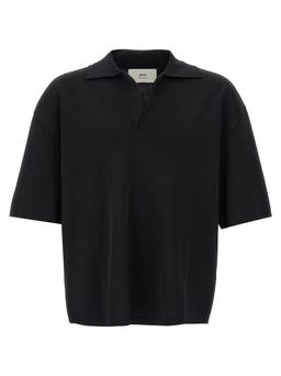 Ami Alexandre Mattiussi V-neck Polo Shirt