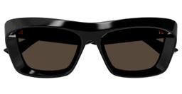 Bottega Veneta Eyewear Bv1283s-001 - Black Sunglasses