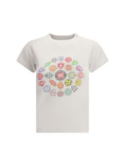 Balenciaga Graphic Logo Crew Neck T-shirt