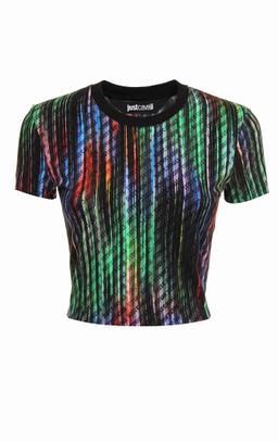 Just Cavalli Multicolour Short Sleeves T-shirt