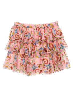 Versace geo Poly Barocco Flower Skirt