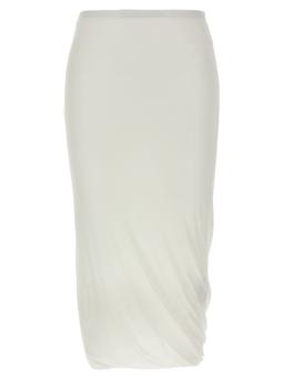 Jil Sander twisted Midi Skirt
