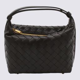 Bottega Veneta Dark Brown Leather Wallace Shoulder Bag