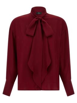 Etro Jacquard Silk Blouse