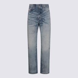 Diesel Blue Cotton Jeans