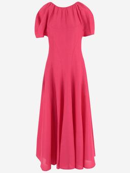 Tory Burch Linen And Viscose Dress