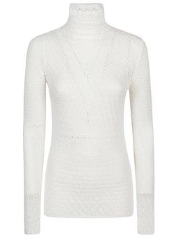 Totême High Neck Elasticated Top