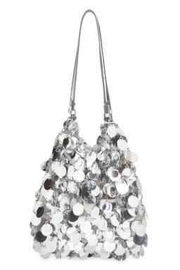 Paco Rabanne Sparkle Silver Shoulder Bag