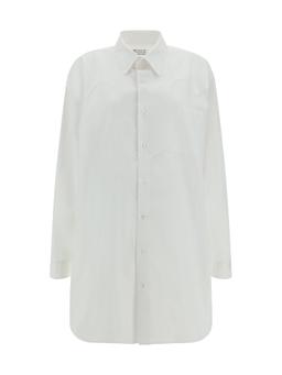 Maison Margiela Button-up Mini Shirt Dress