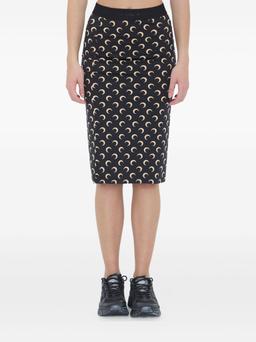 Marine Serre Moon-print Midi Skirt