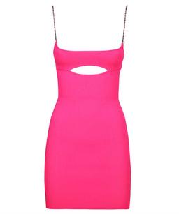 GCDS Ribbed Knit Dress