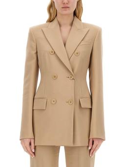 SportMax Double-breasted Long-sleeved Blazer