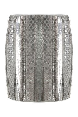 Alberta Ferretti Mini Skirt With Sequins