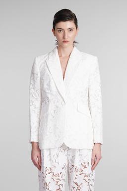 Zimmermann Blazer In White Polyester